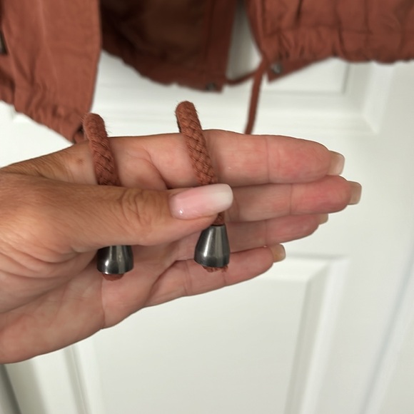 Lightweight, hooded knee length jacket - Picture 2 of 6